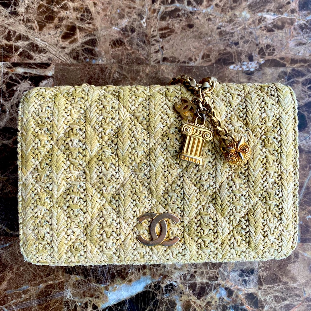 Chanel Braided Wallet On Chain 【limited edition】
